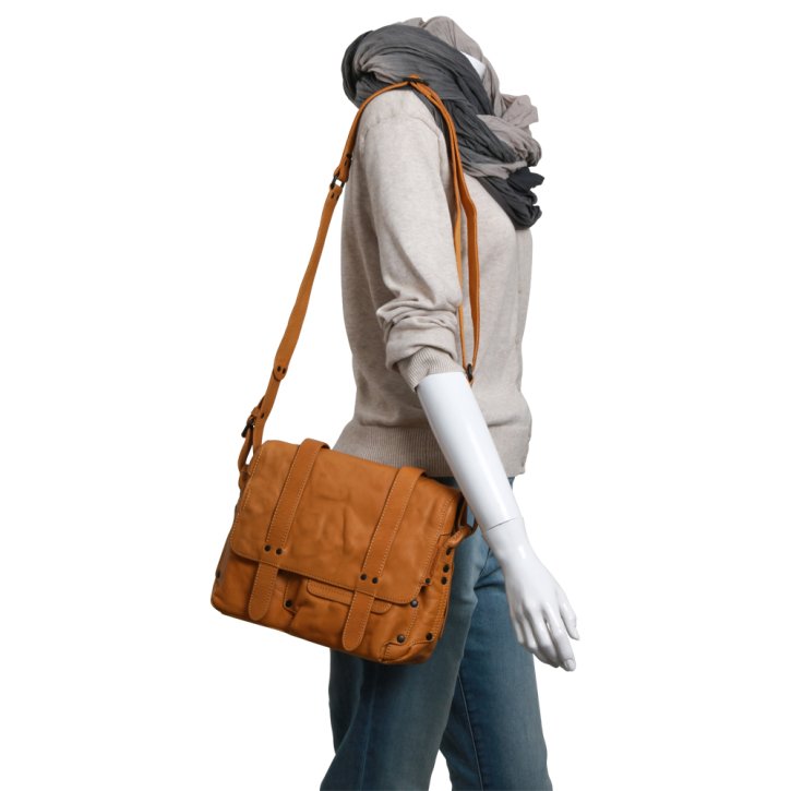 Aunts & Uncles Mrs. Applepie Schultertasche satin brass